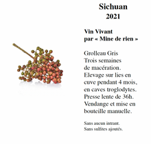 Load image into Gallery viewer, Mine de Rien - Sichuan 2021