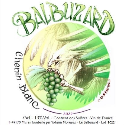 Le Balbuzard - Chenin Blanc 2022