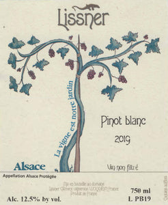 Lissner - Pinot Blanc 2019