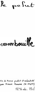 Pierre Rousse - carambouille NV